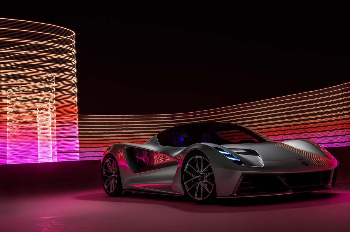Lotus Evija revealed - studio shoot