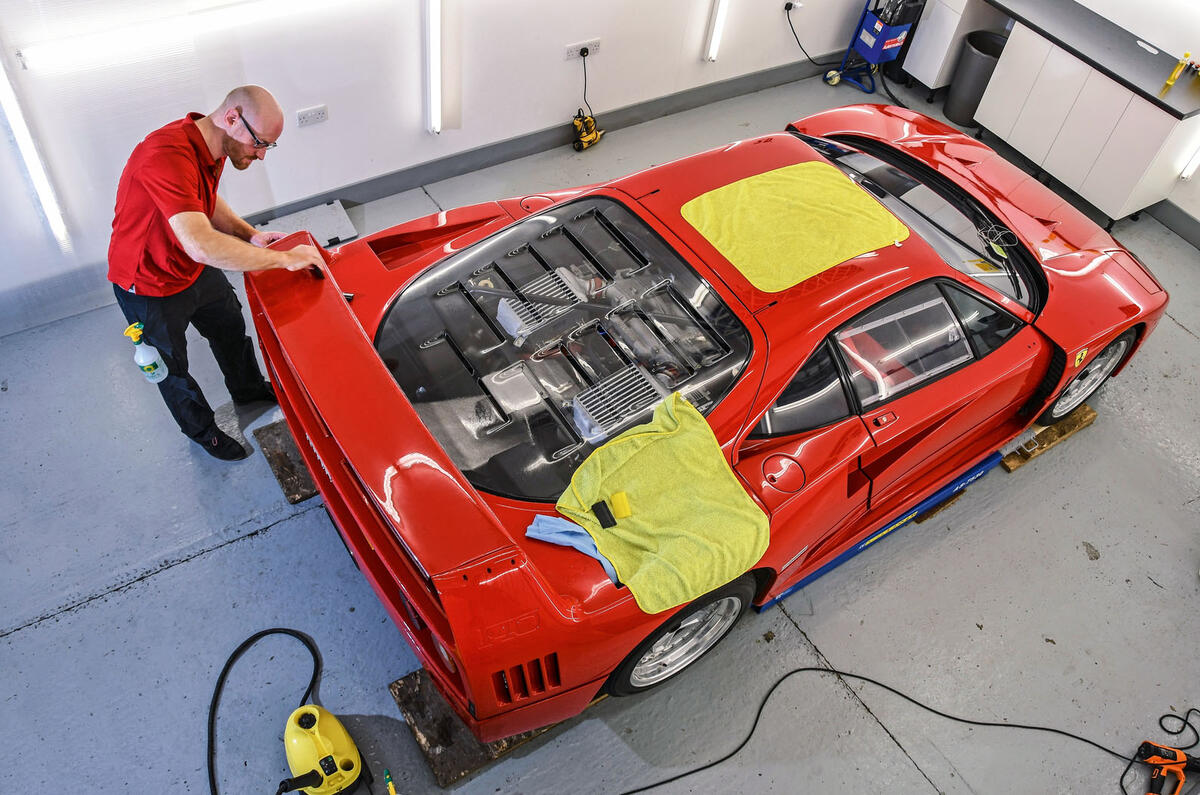 How To Preserve The Paint On A Ferrari F40 Autocar