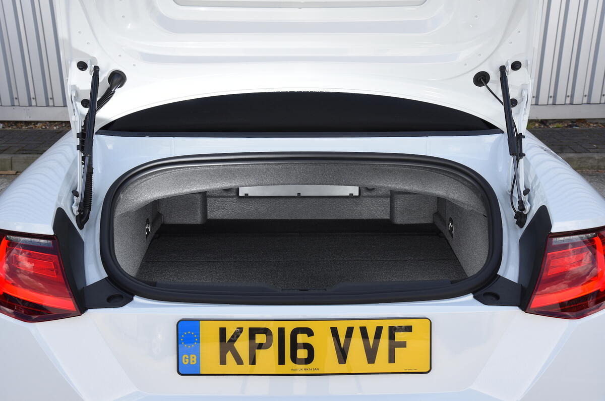 Audi TT boot space
