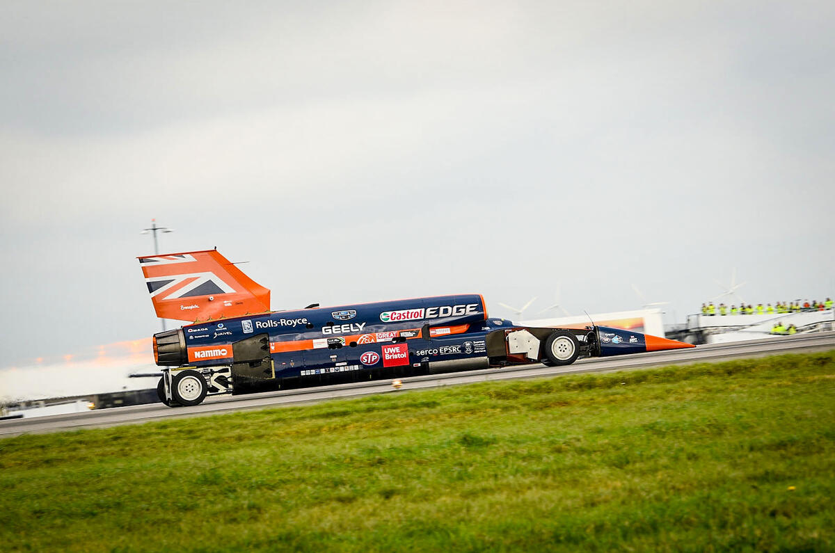 First Bloodhound Ssc Speed Record Attempt Confirmed For 2019 Autocar