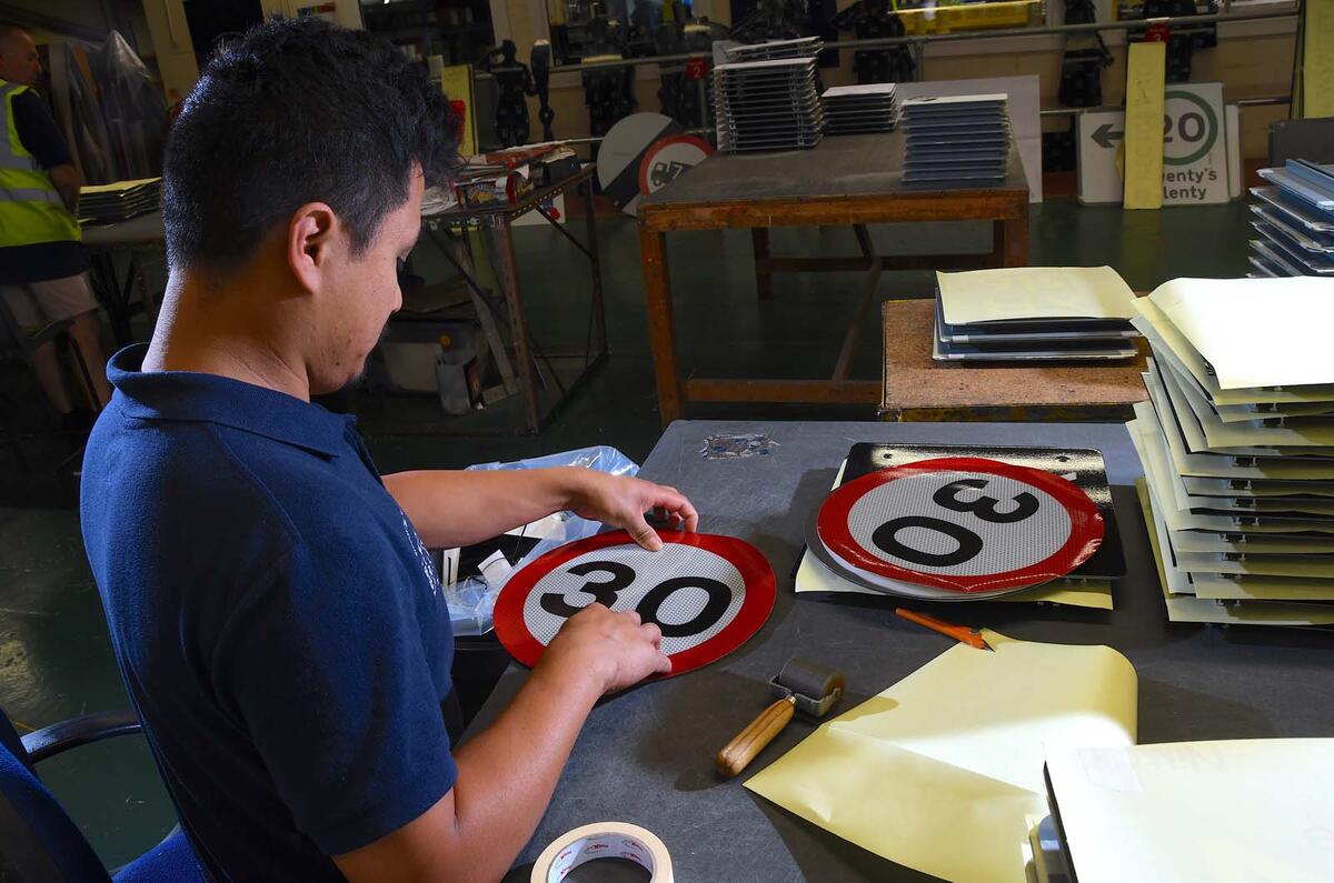 The £2 million roadsign business run by veterans Autocar