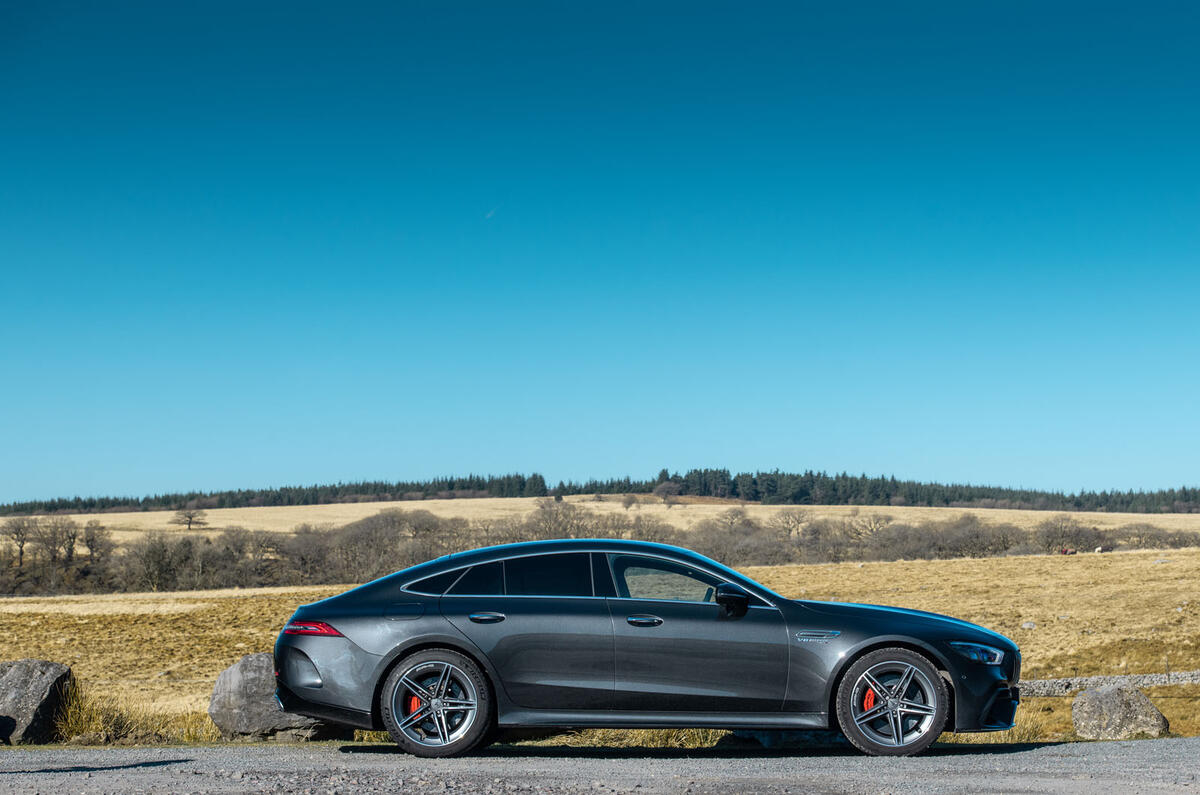 Mercedes-AMG GT 4-door Coupe - side profile