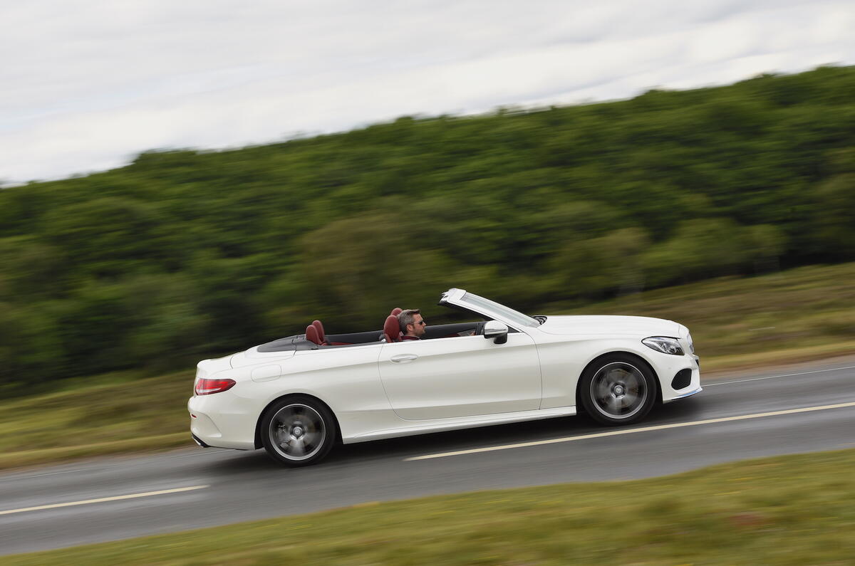 2016 Mercedes Benz C 220 D Amg Line Cabriolet Review Review Autocar