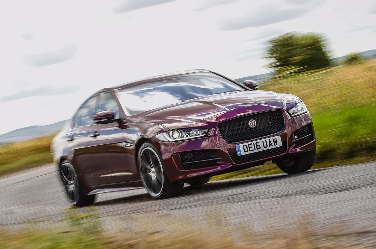 16 Jaguar Xe 2 0d 180 Awd R Sport Review Review Autocar