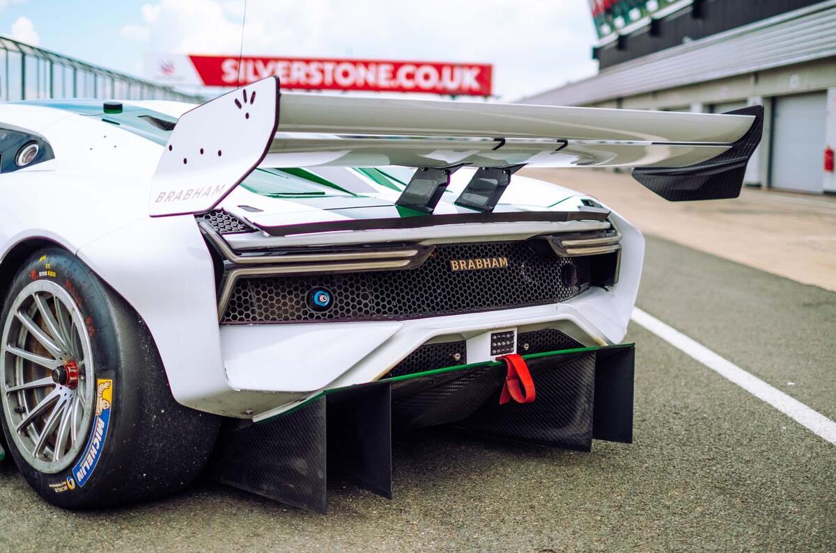 Brabham BT62 driven at Silverstone