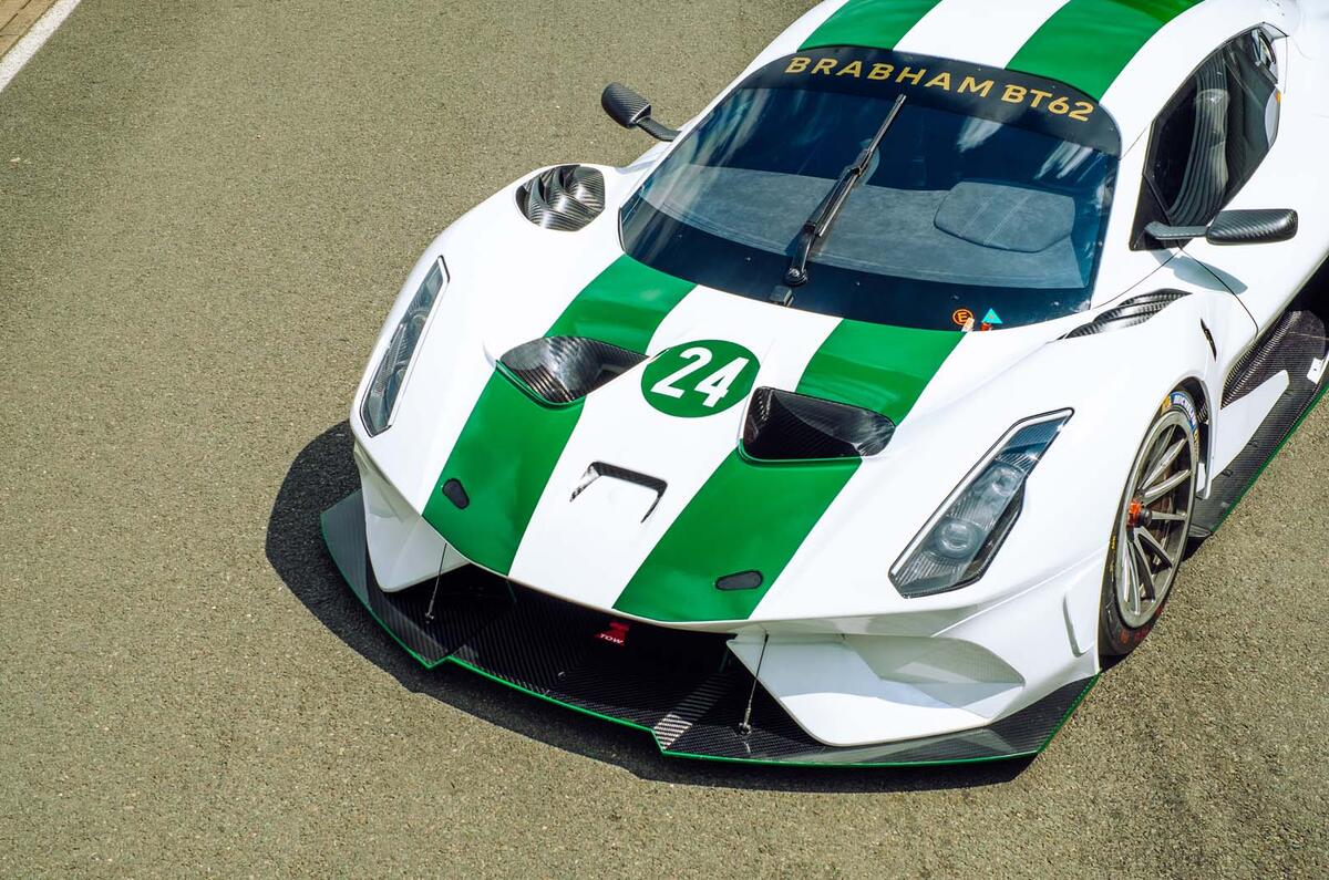 Brabham BT62 driven at Silverstone