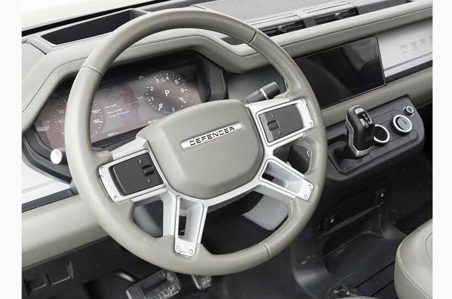 New Land Rover Defender Interior Leaked Ahead Of Unveiling