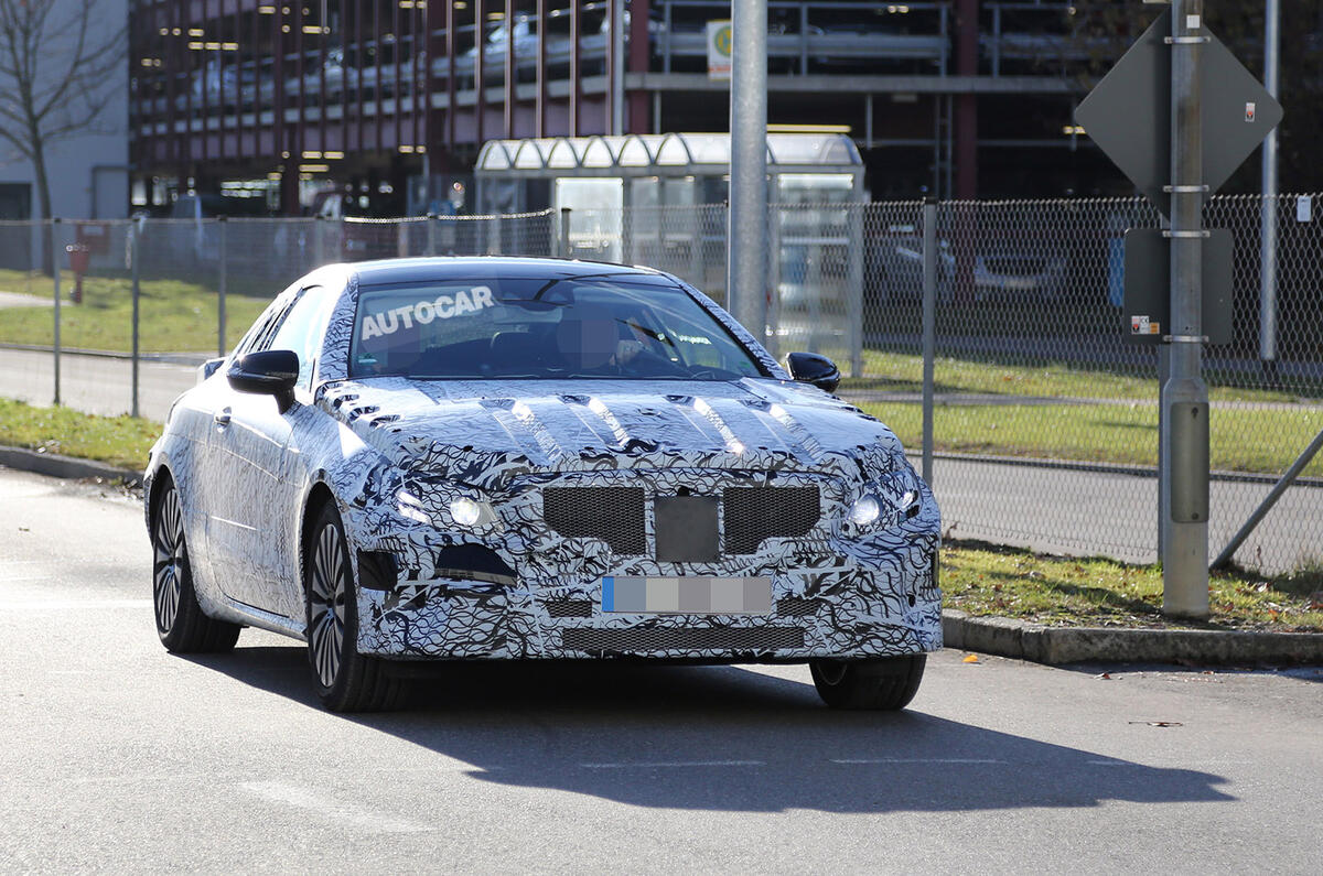 New Mercedes-Benz E-Class coupé 