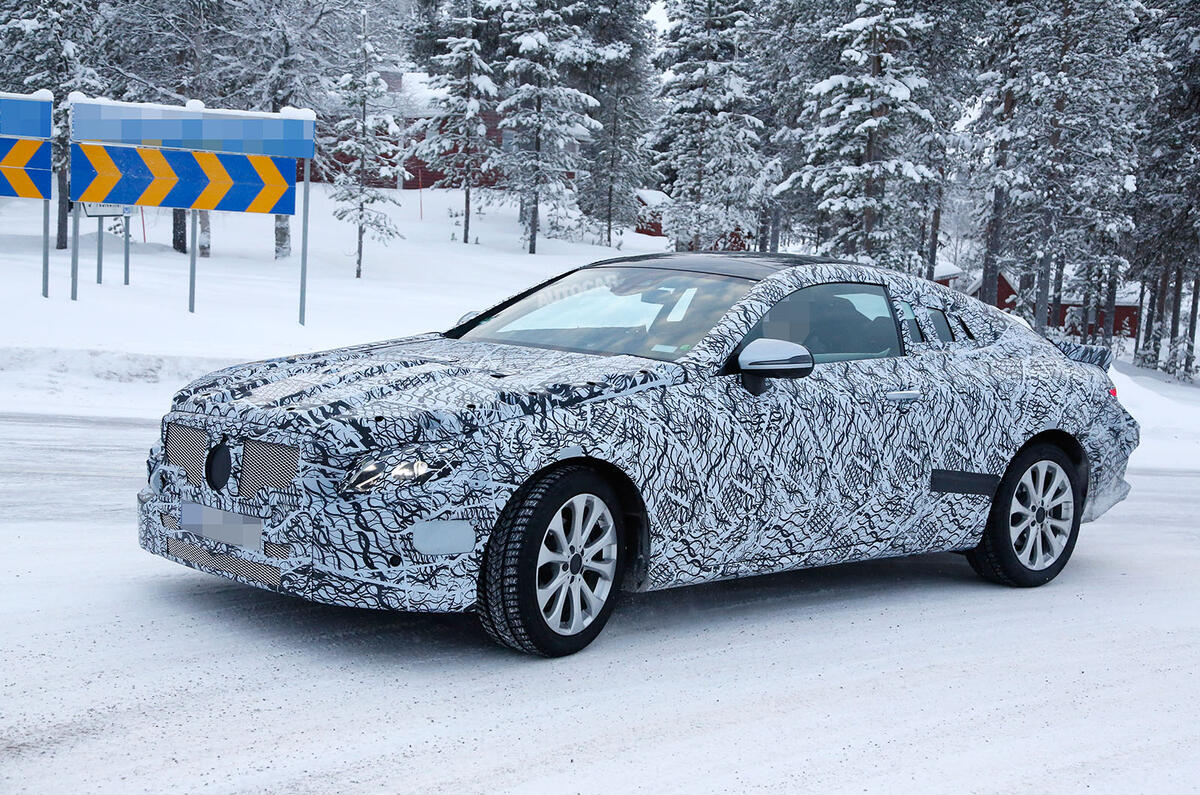 New Mercedes-Benz E-Class coupé 