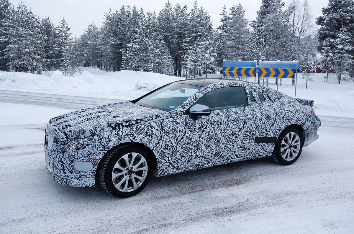 New Mercedes-Benz E-Class coupé 
