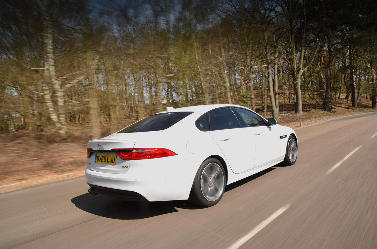 BMW 5 Series Jaguar XF Mercedes-Benz E-Class