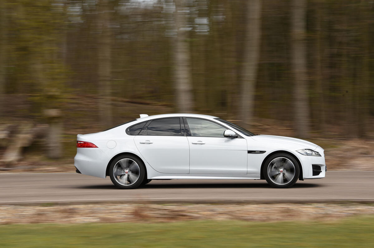 BMW 5 Series Jaguar XF Mercedes-Benz E-Class