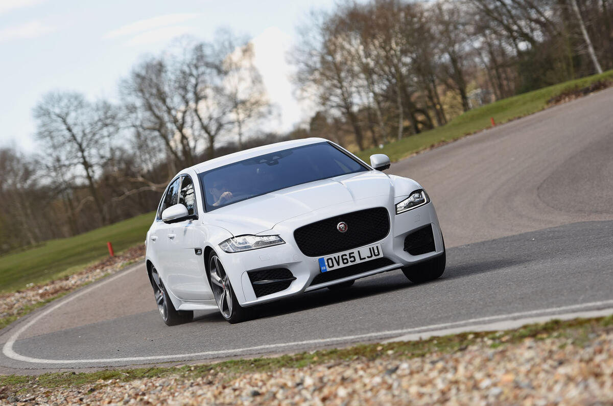 BMW 5 Series Jaguar XF Mercedes-Benz E-Class