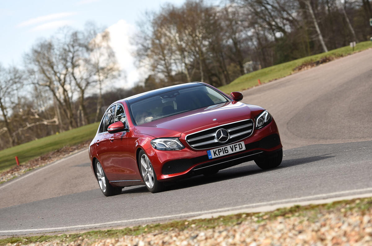 BMW 5 Series Jaguar XF Mercedes-Benz E-Class