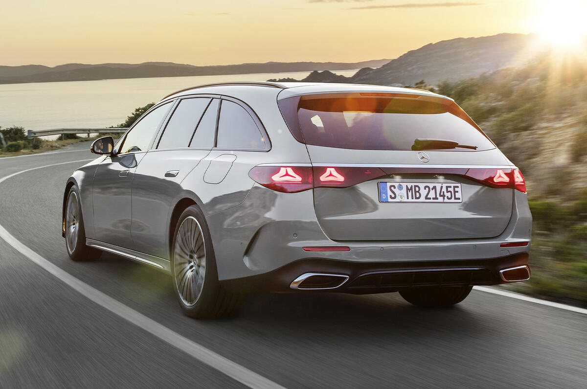 E Class Estate braking
