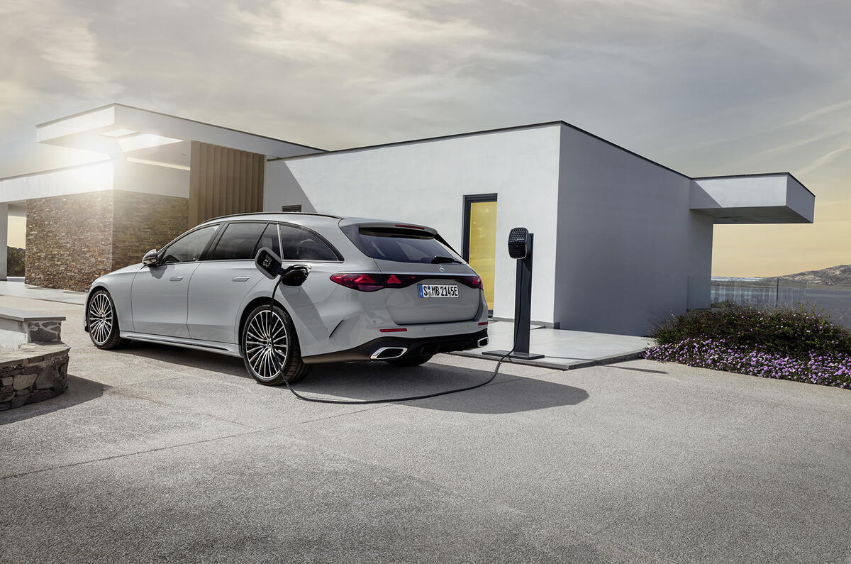 E Class estate charging