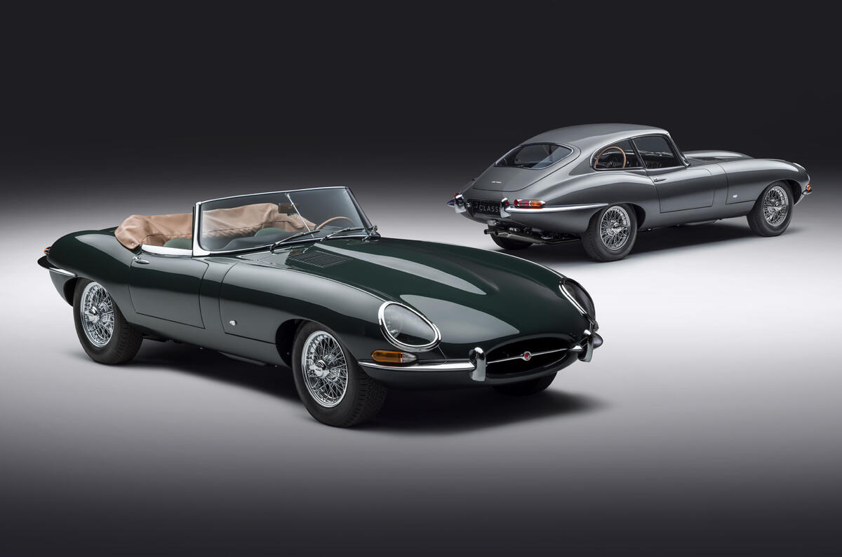 Jaguar E-Type reborn for 60th anniversary with modern upgrades | Autocar