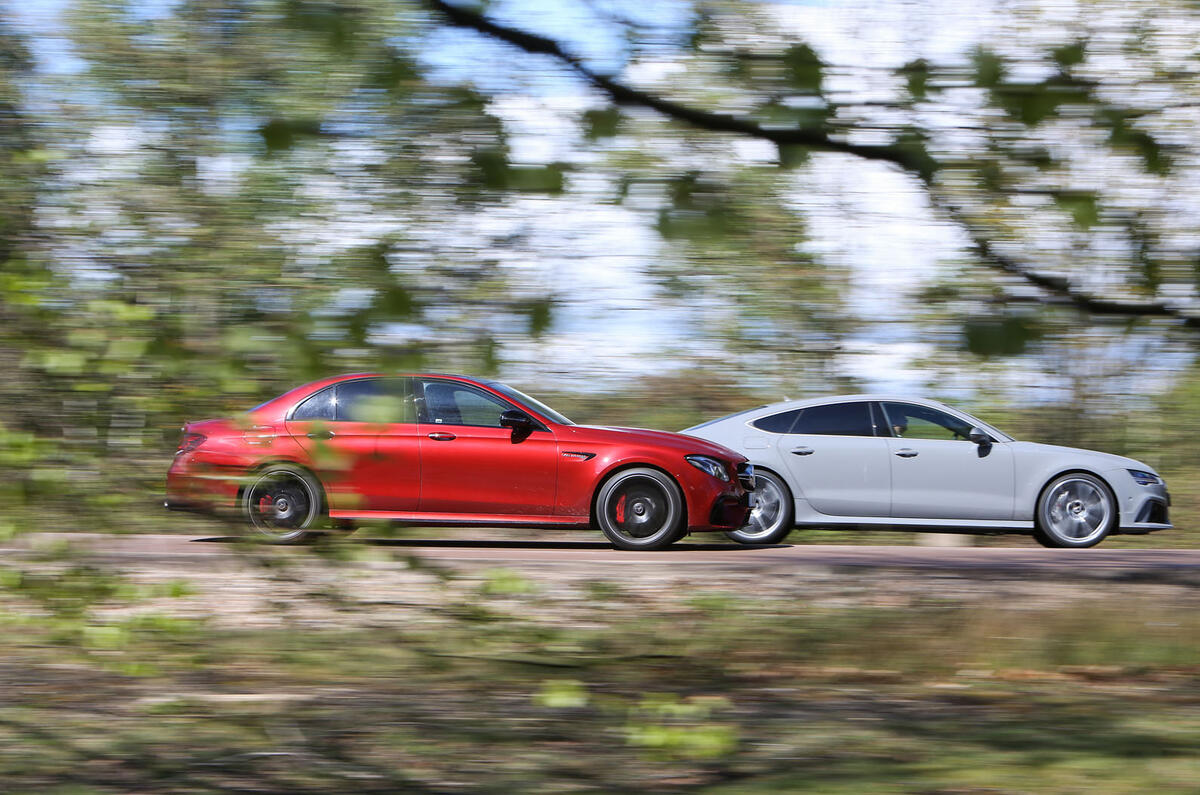Mercedes Amg E 63 Vs Audi Rs7 Sportback Lexus Gs F Bmw