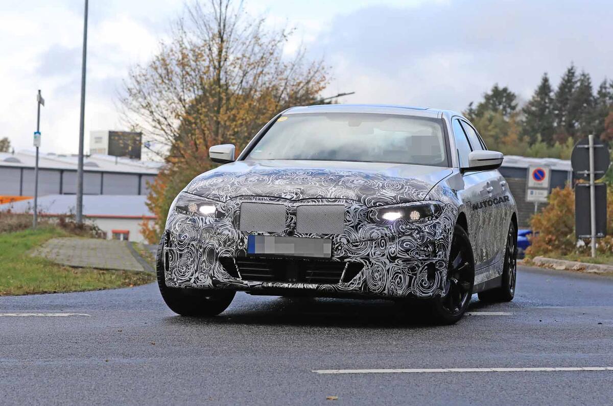 New Electric Bmw 3 Series Variant Seen Testing Again Autocar