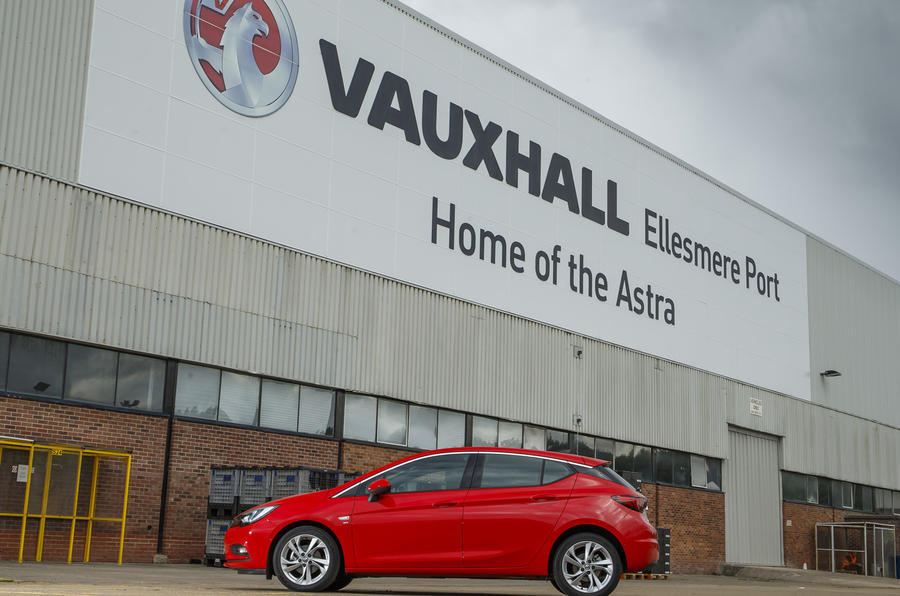 Vauxhall Ellesmere Port plant