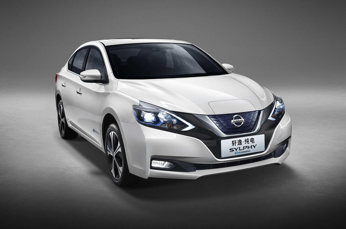 Nissan Sylphy Zero Emission revealed as Leaf-based EV for ... Nissan Sylphy Zero Emission revealed as Leaf-based EV for ...
