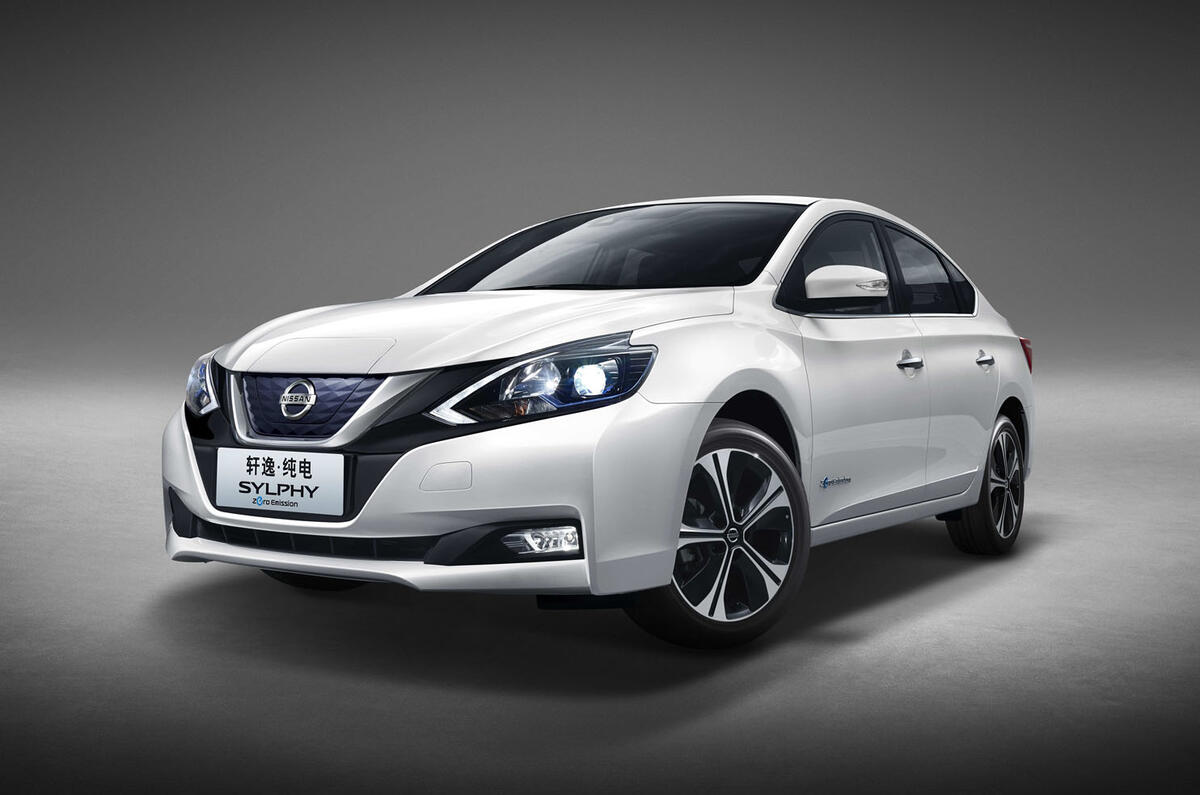 Nissan Sylphy Zero Emission revealed as Leaf-based EV for ... Nissan Sylphy Zero Emission revealed as Leaf-based EV for ...
