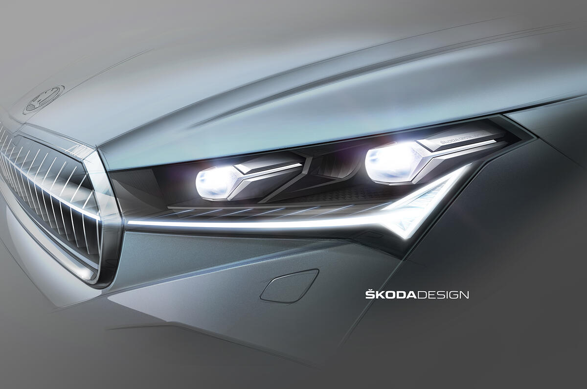 Skoda Enyaq lights