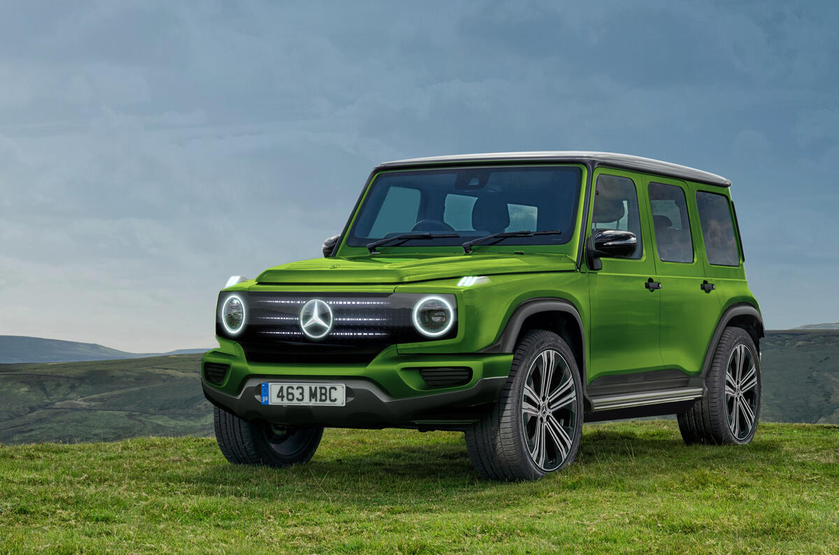Mercedes primes luxury EQG electric GClass 4x4 Autocar