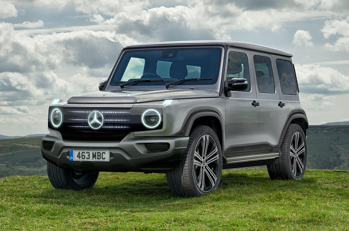 Mercedes primes luxury EQG electric GClass 4x4 Autocar