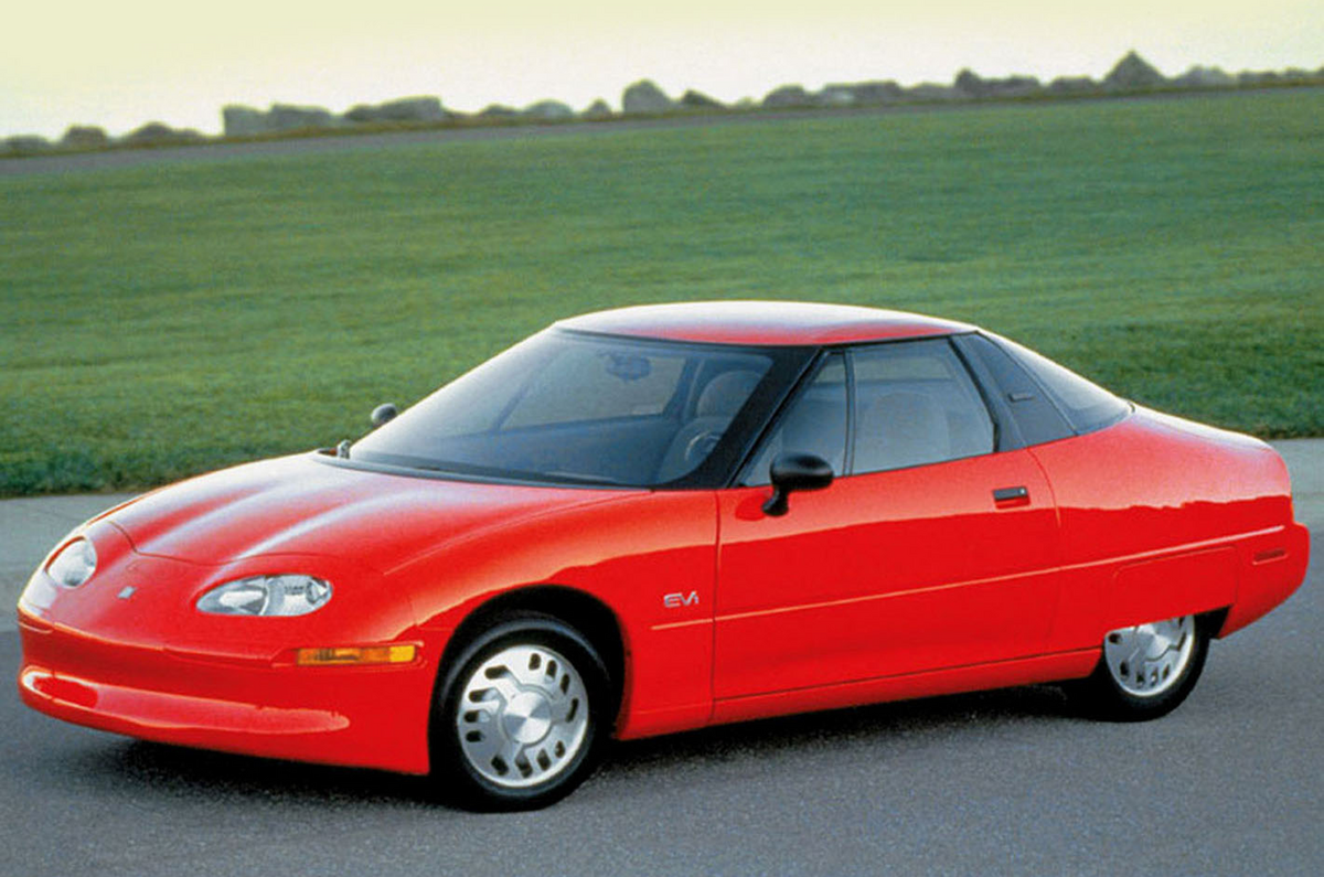 Throwback Thursday 1996 General Motors EV1 first drive Autocar
