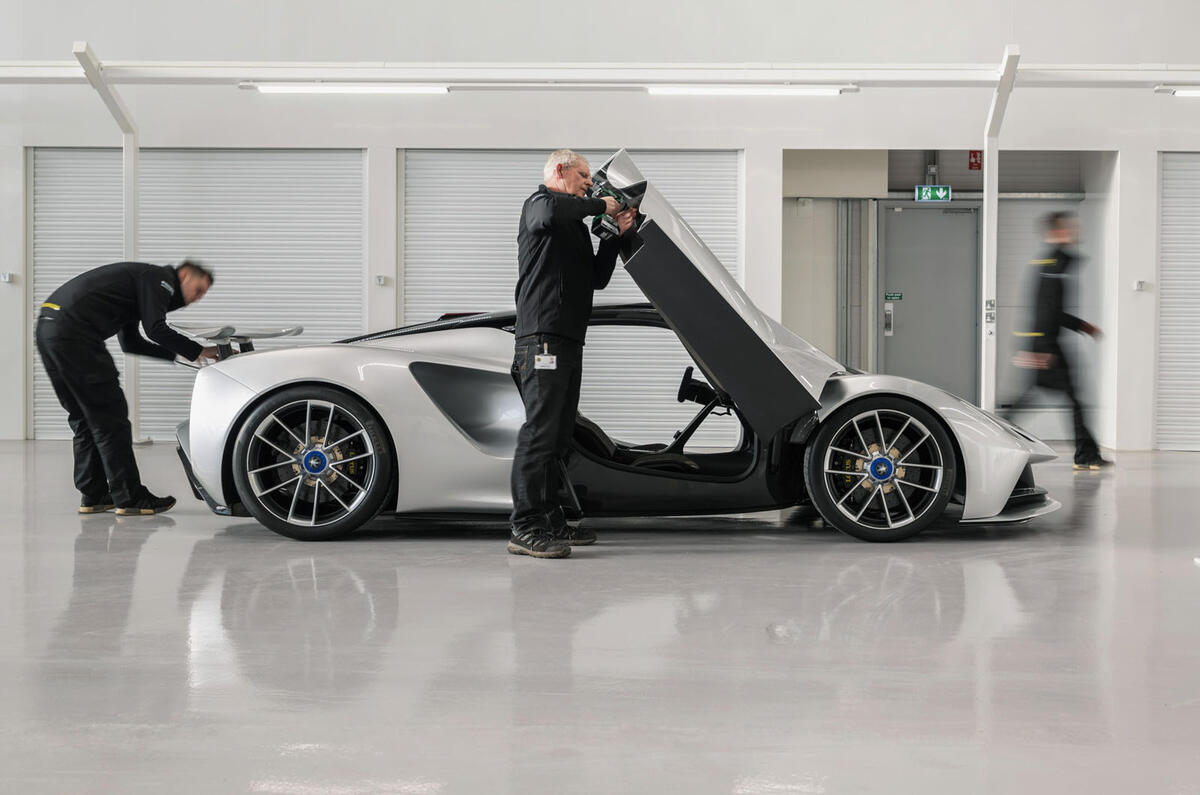 2020 Lotus Evija assembly process