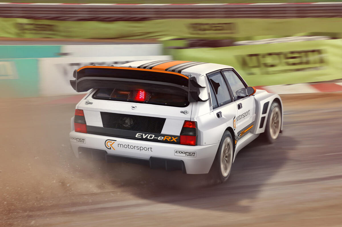 Lancia Delta Integrale EV to race in World Rallycross Championship ...