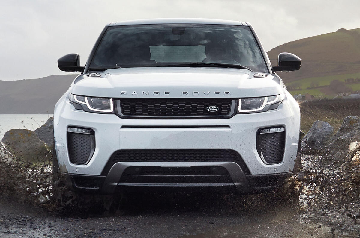 Range Rover Evoque concepts show off electric tech Autocar