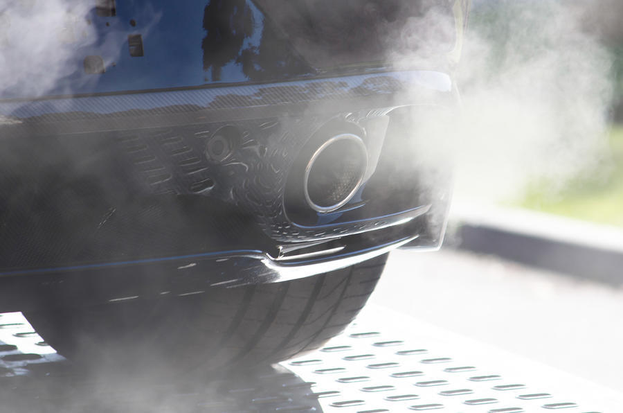 exhaust pipe emissions fumes