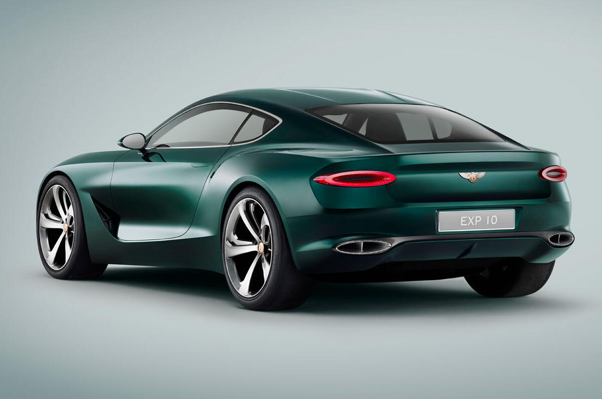 New Bentley Exp 10 Speed 6 Concept Previews Two Seat Sports Car