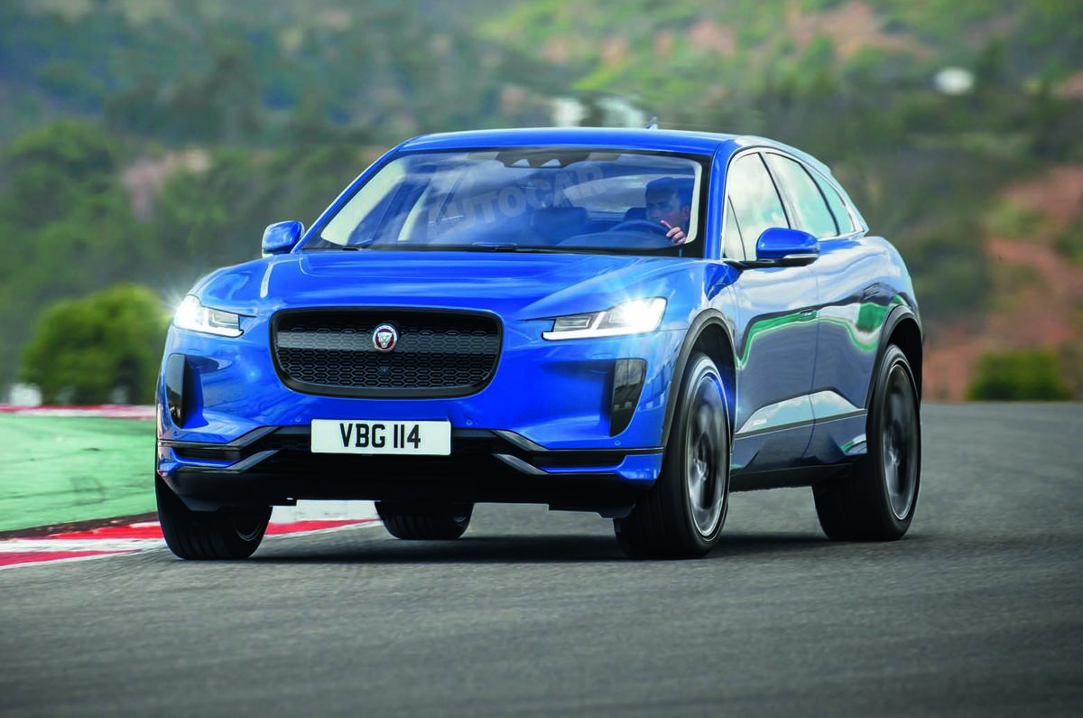 Electric-powered Jaguar F-Pace