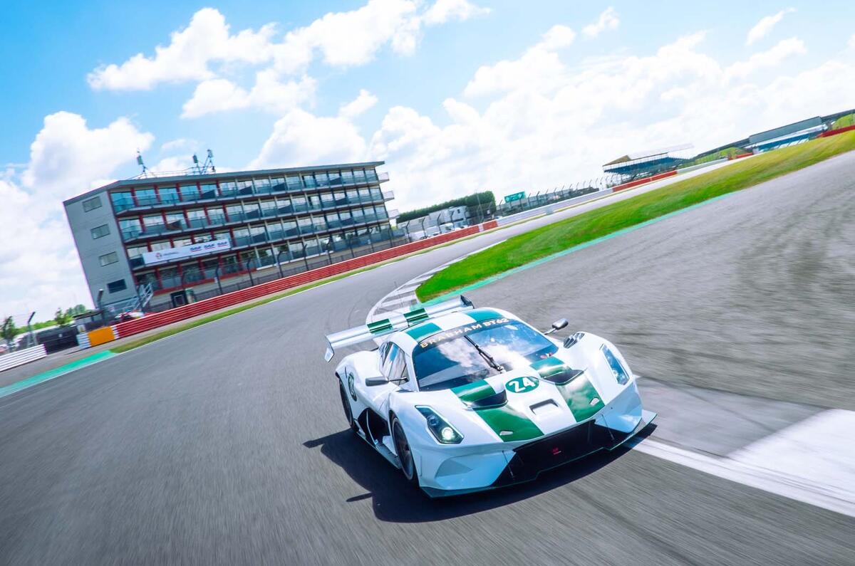 Brabham BT62 driven at Silverstone