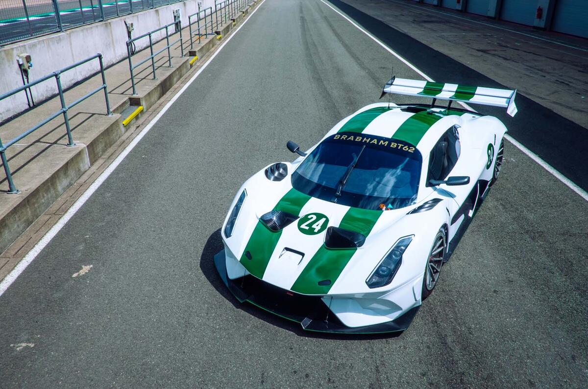 Brabham BT62 driven at Silverstone