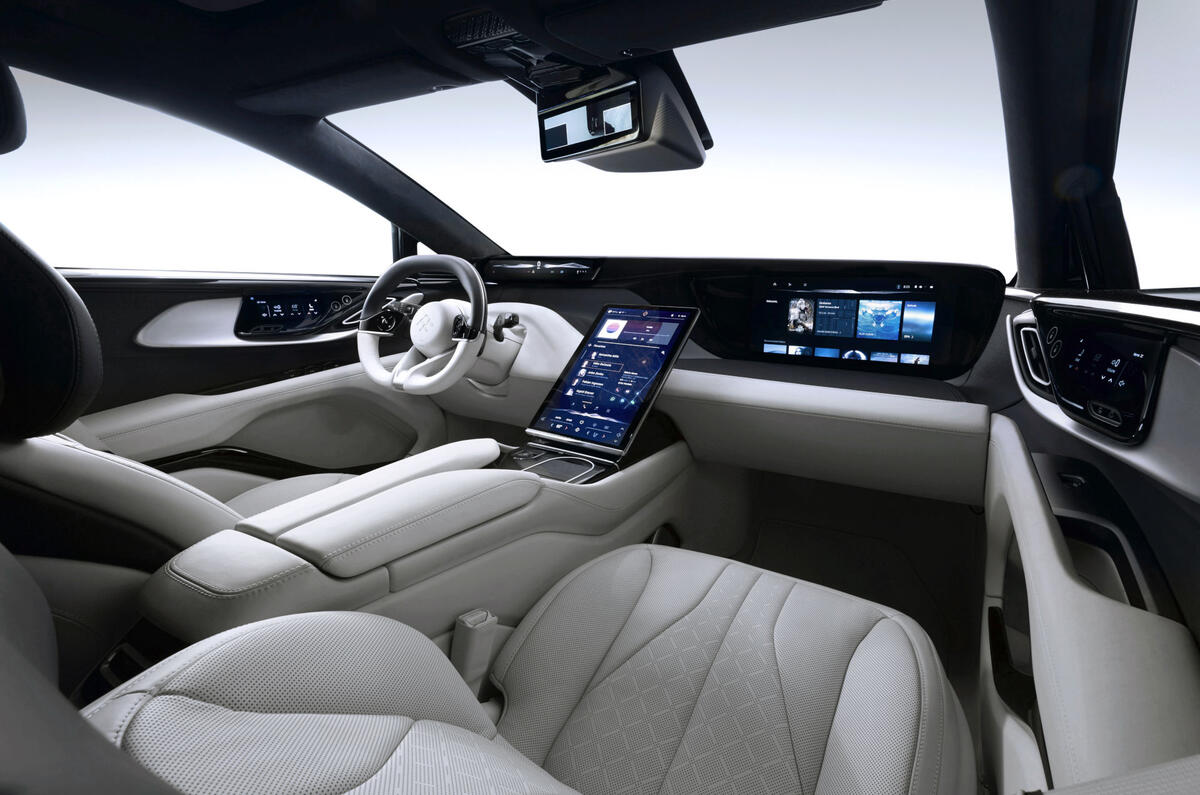 Faraday Future reveals futuristic interior concept for FF 91 EV Autocar