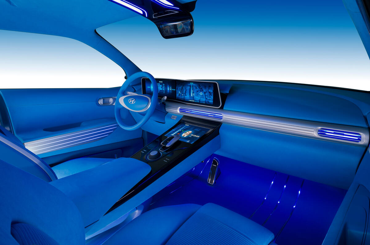 Futuristic Hyundai FE Fuel Cell Concept previews 2018 ...