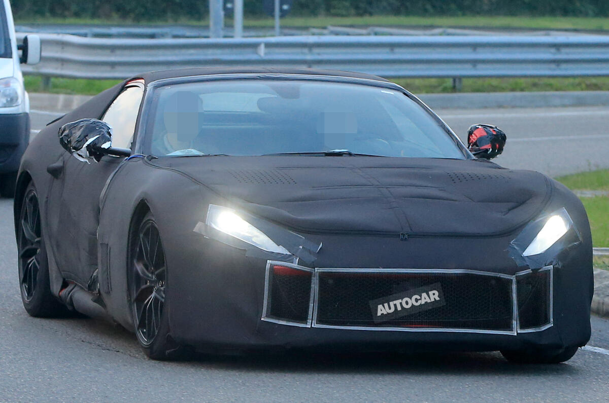 2017 Ferrari F12 M - successor to F12 spotted testing