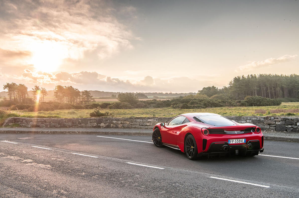 Ferrari 488 Pista 2018 UK first drive review - hero static