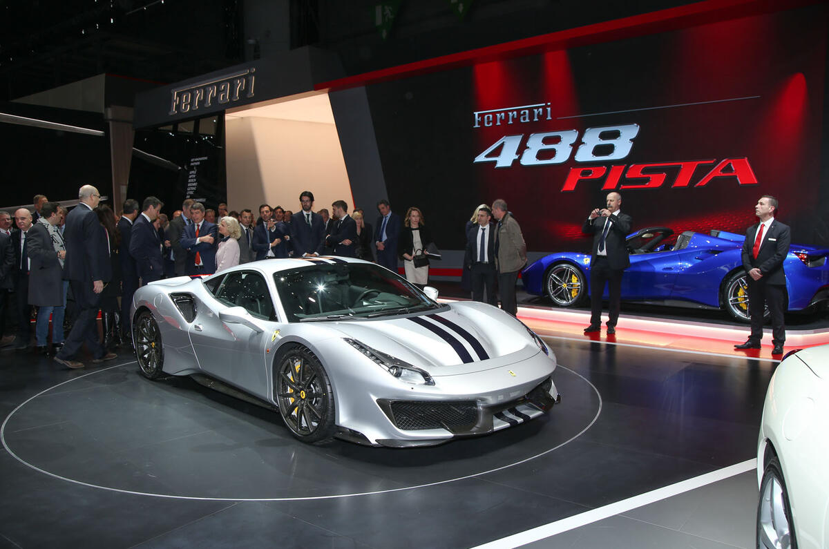 711bhp Ferrari 488 Pista Shown At Geneva Autocar