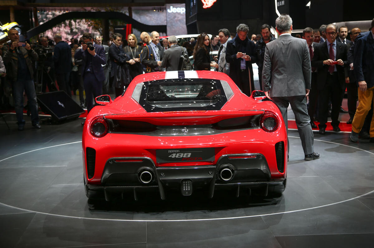 711bhp Ferrari 488 Pista Shown At Geneva Autocar
