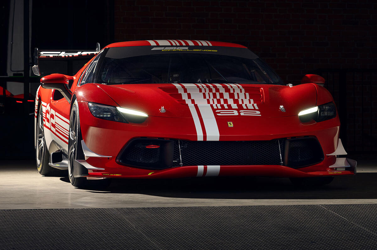 Ferrari 296 Challenge front