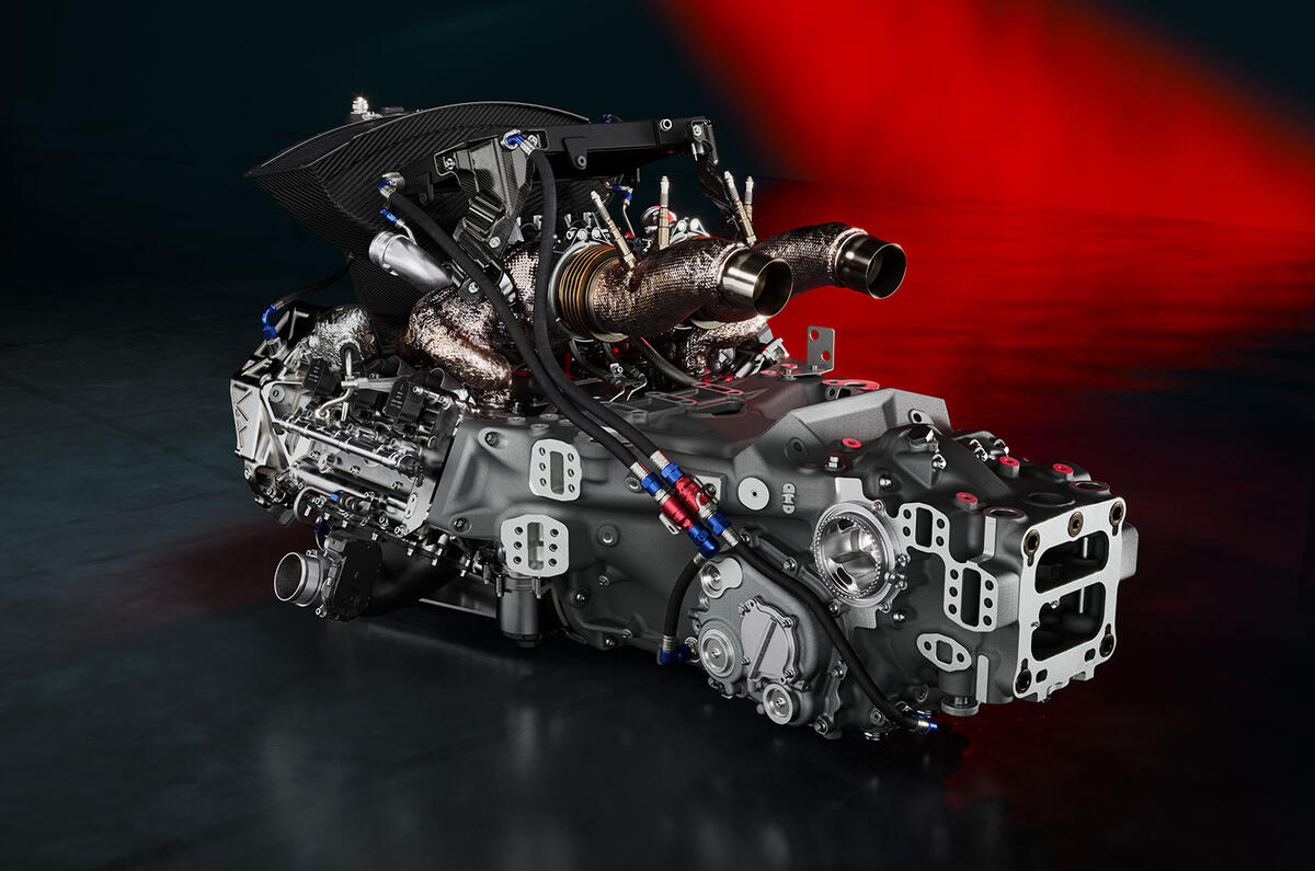 Ferrari 499P Modificata engine