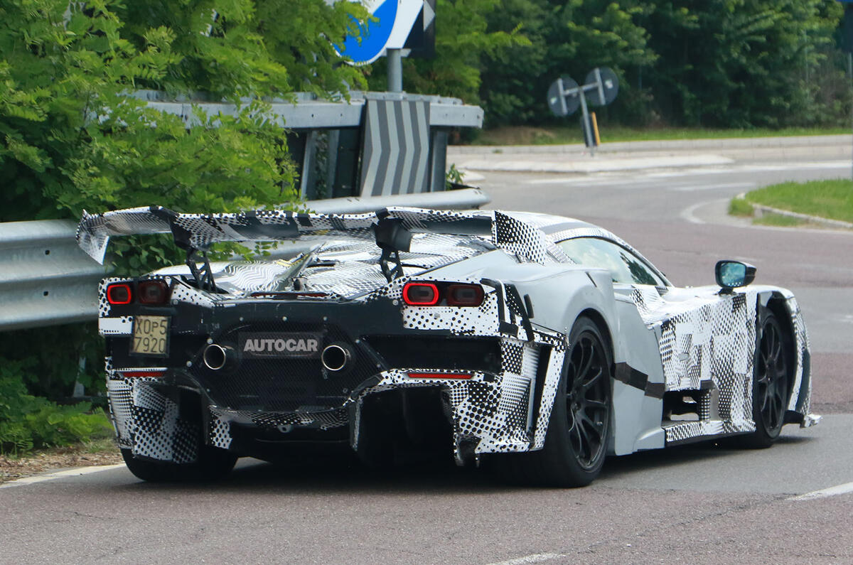 Ferrari F250 Hypercar rear