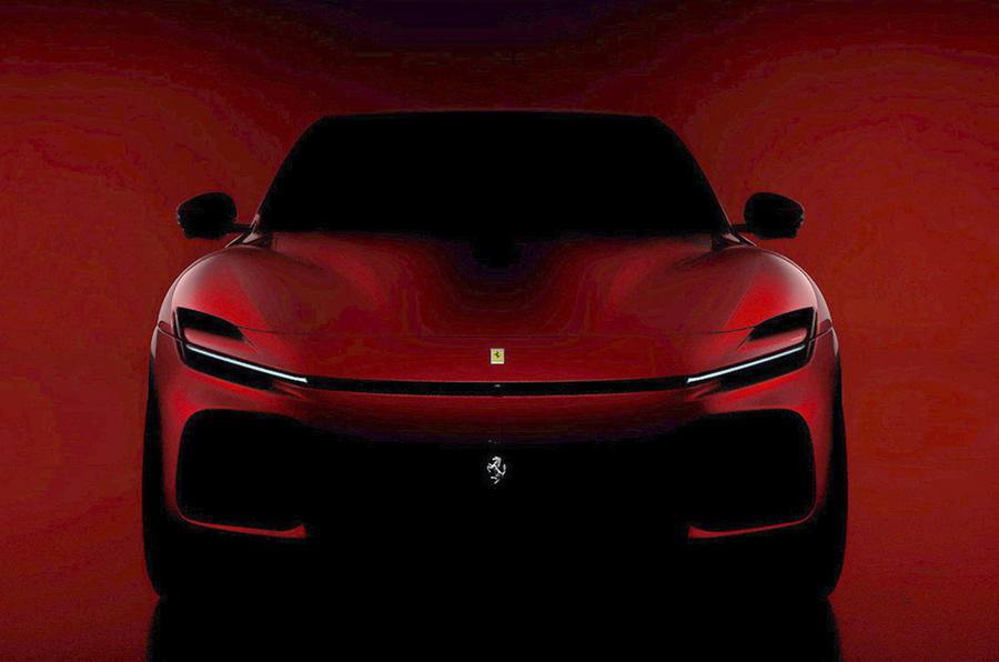 Ferrari Purosangue teaser
