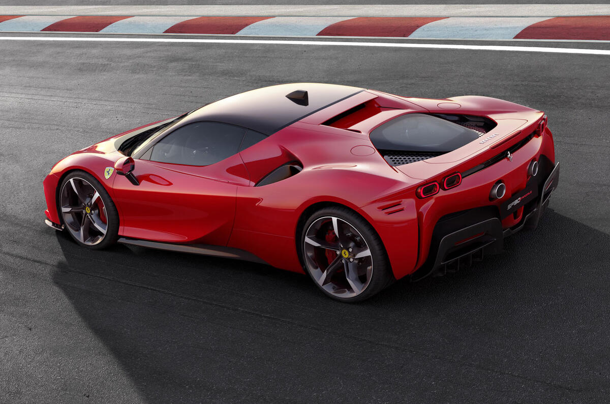 Ferrari SF90 Stradale press shots - rear corner