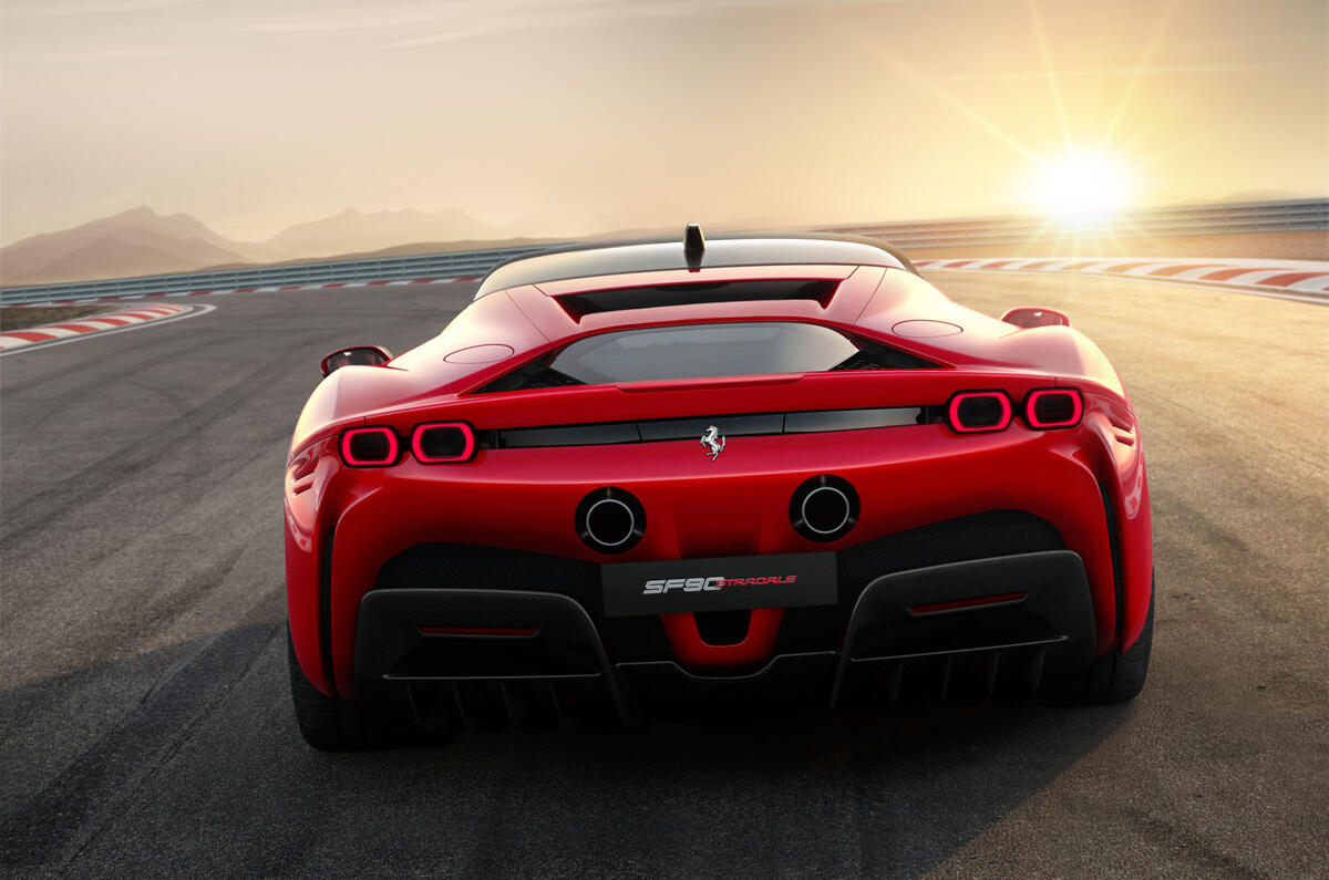 Ferrari SF90 Stradale press shots - rear